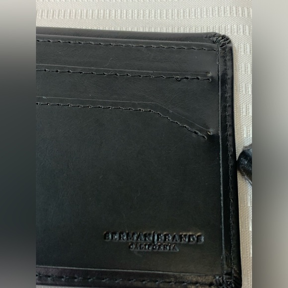 Serman Brands 1.0 RFID Blocking Wallet - NEW in Box. JET BLACK ELITE - Picture 5 of 6